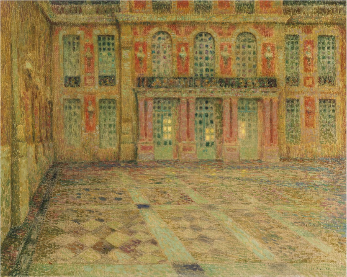 Versailles : Corte d'Onore - Henri Le Sidaner