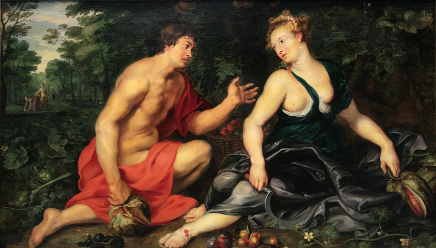 Vertumne e Pomona - Peter Paul Rubens