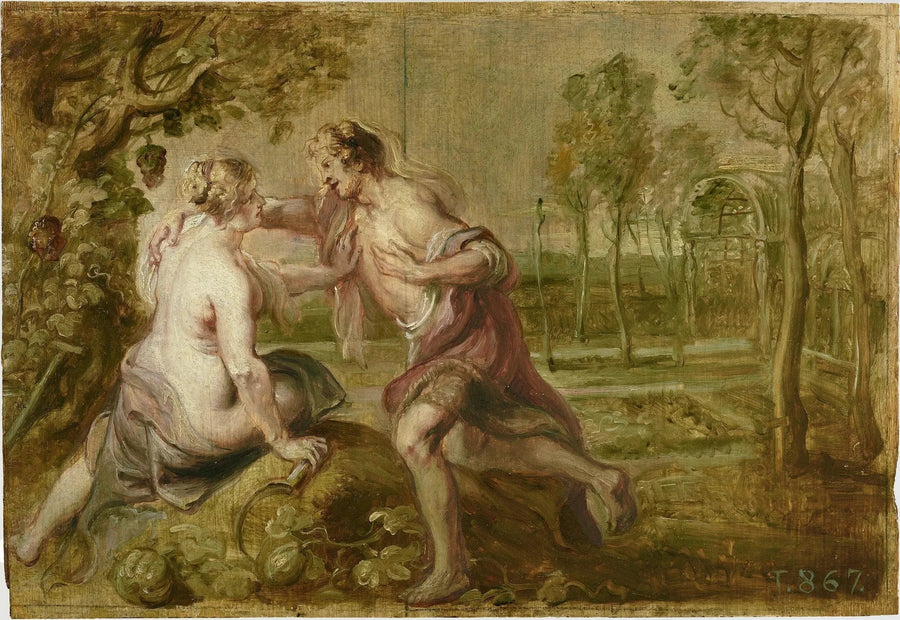 Vertumne e Pomona - Peter Paul Rubens