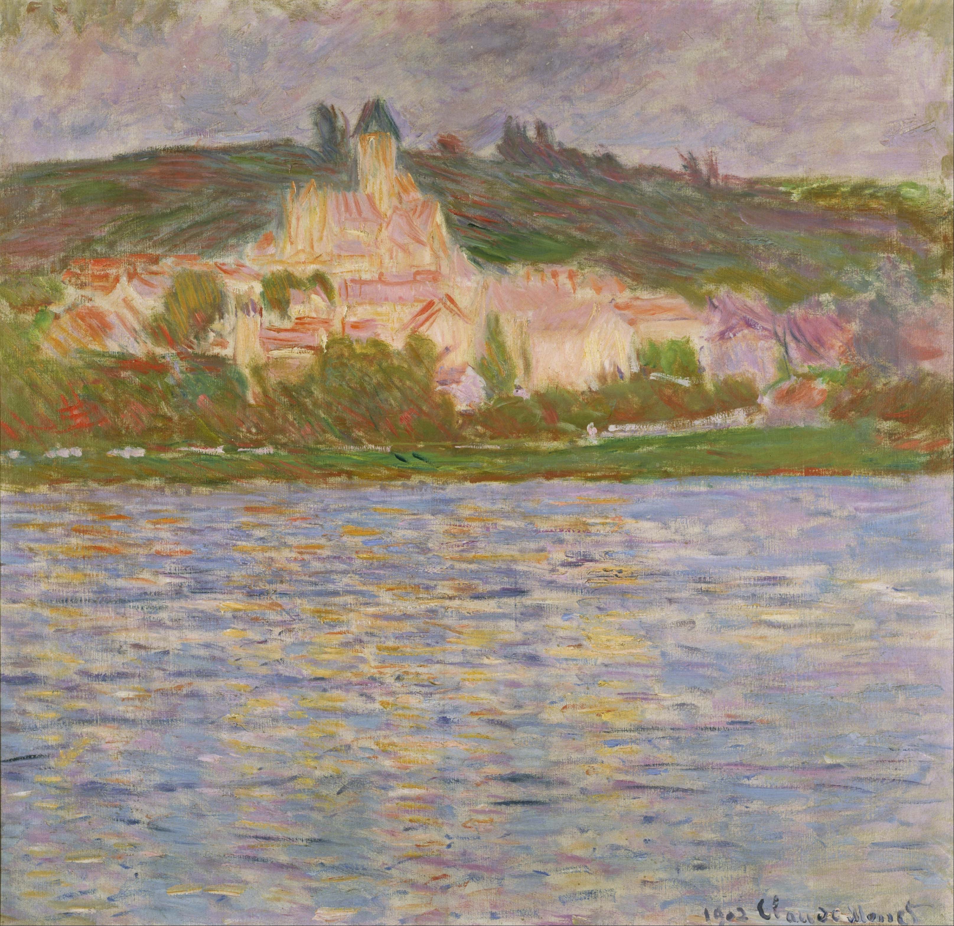 Reproduction du tableau « Vétheuil - Claude Monet » par Alpha Reproduction en peinture à l’huile