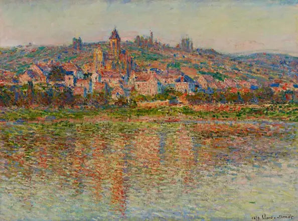 Vétheuil in estate - Claude Monet