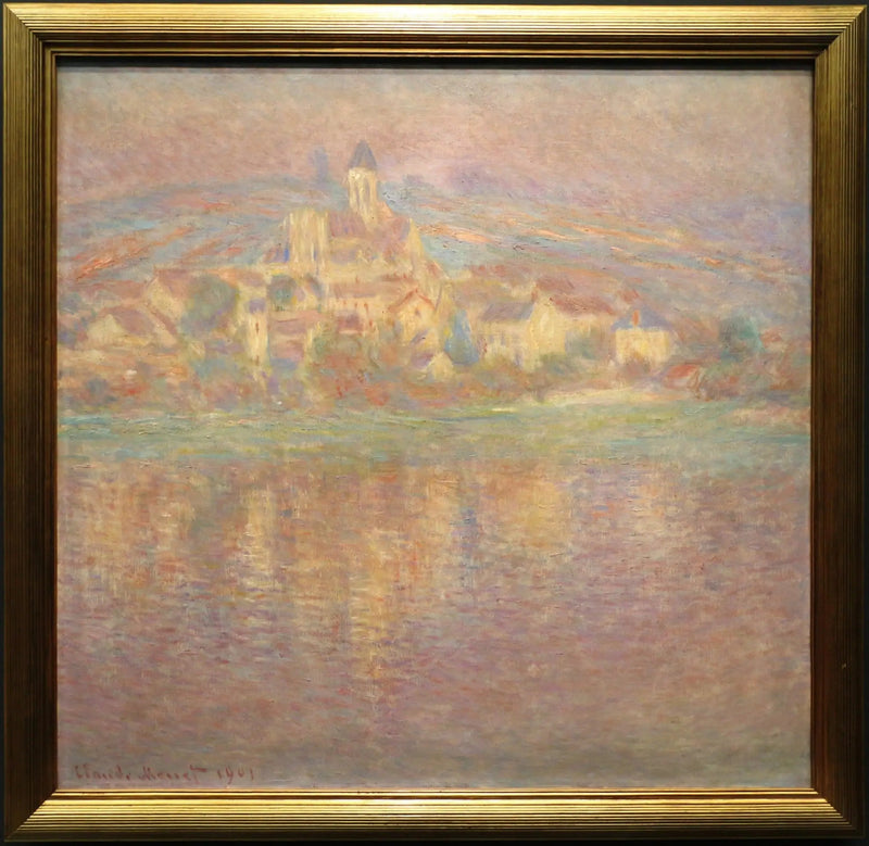 Vétheuil, tramonto - Claude Monet