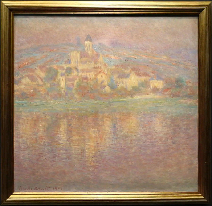 Vétheuil, tramonto - Claude Monet
