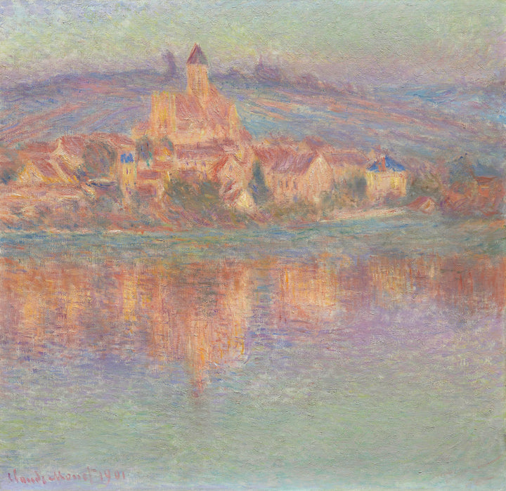Vétheuil, effetto sera - Claude Monet