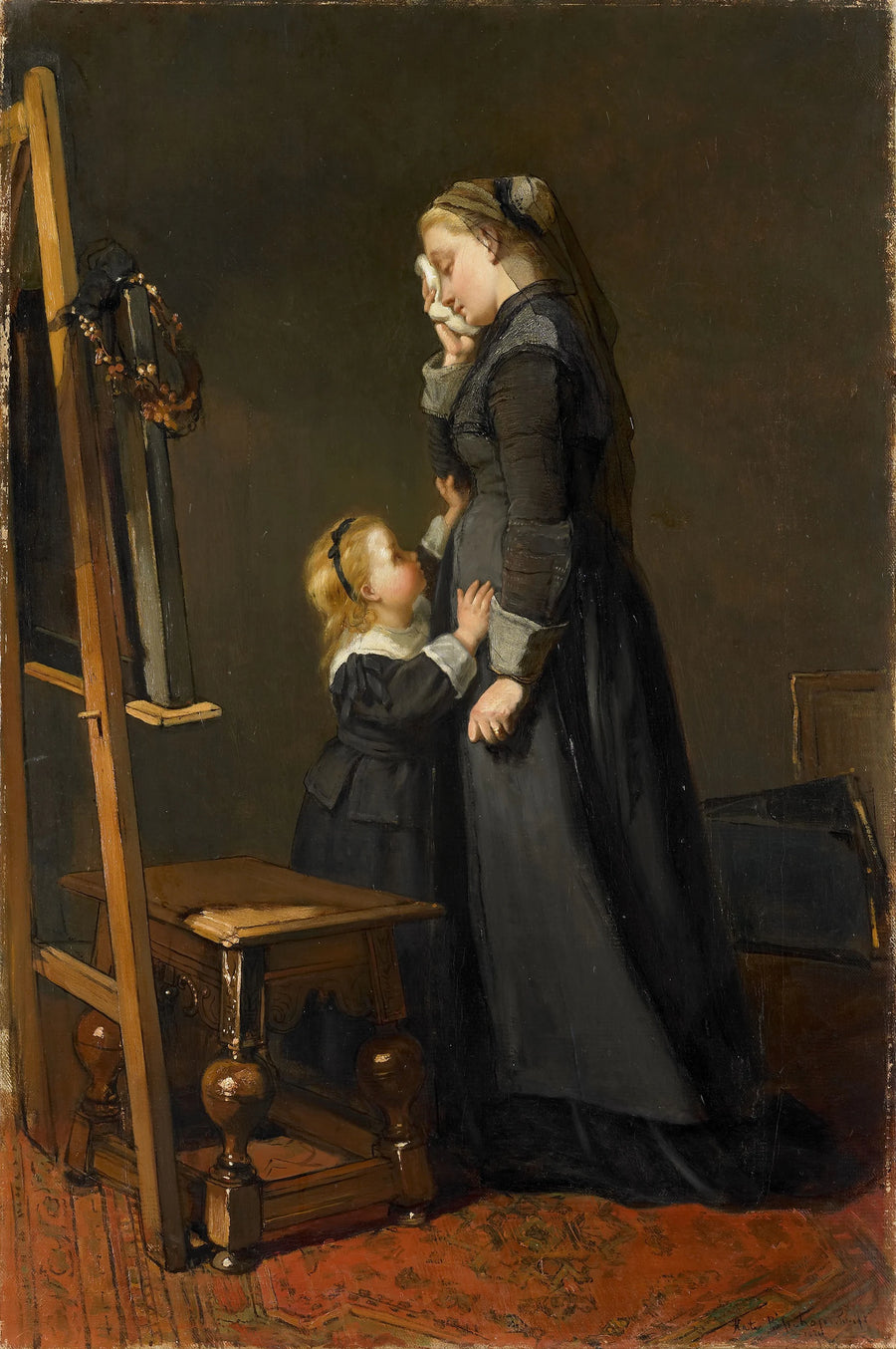 La veuve du peintre - Catherine Bisschop
