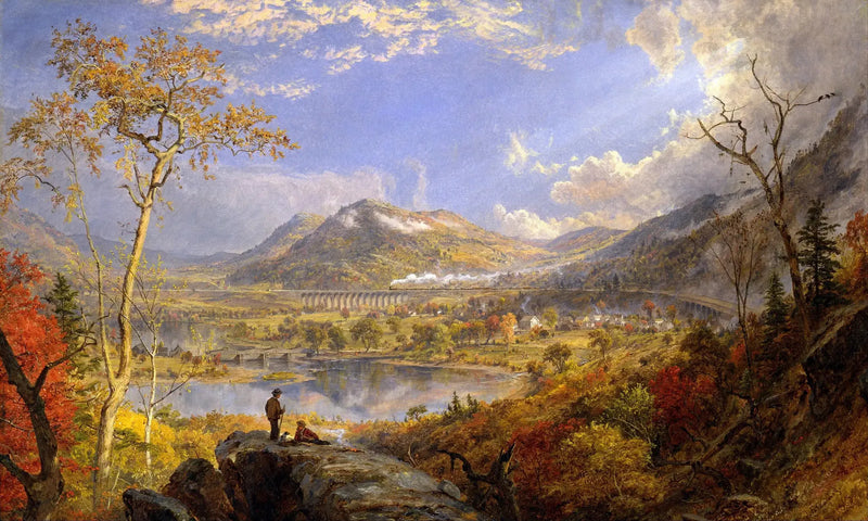 Viadotto di Starrucca, Pennsylvania - Jasper Francis Cropsey