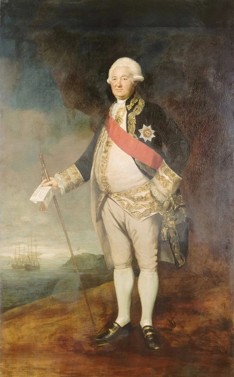 Vice-ammiraglio Sir Edward Hughes, circa 1720 - 1794 - Joshua Reynolds