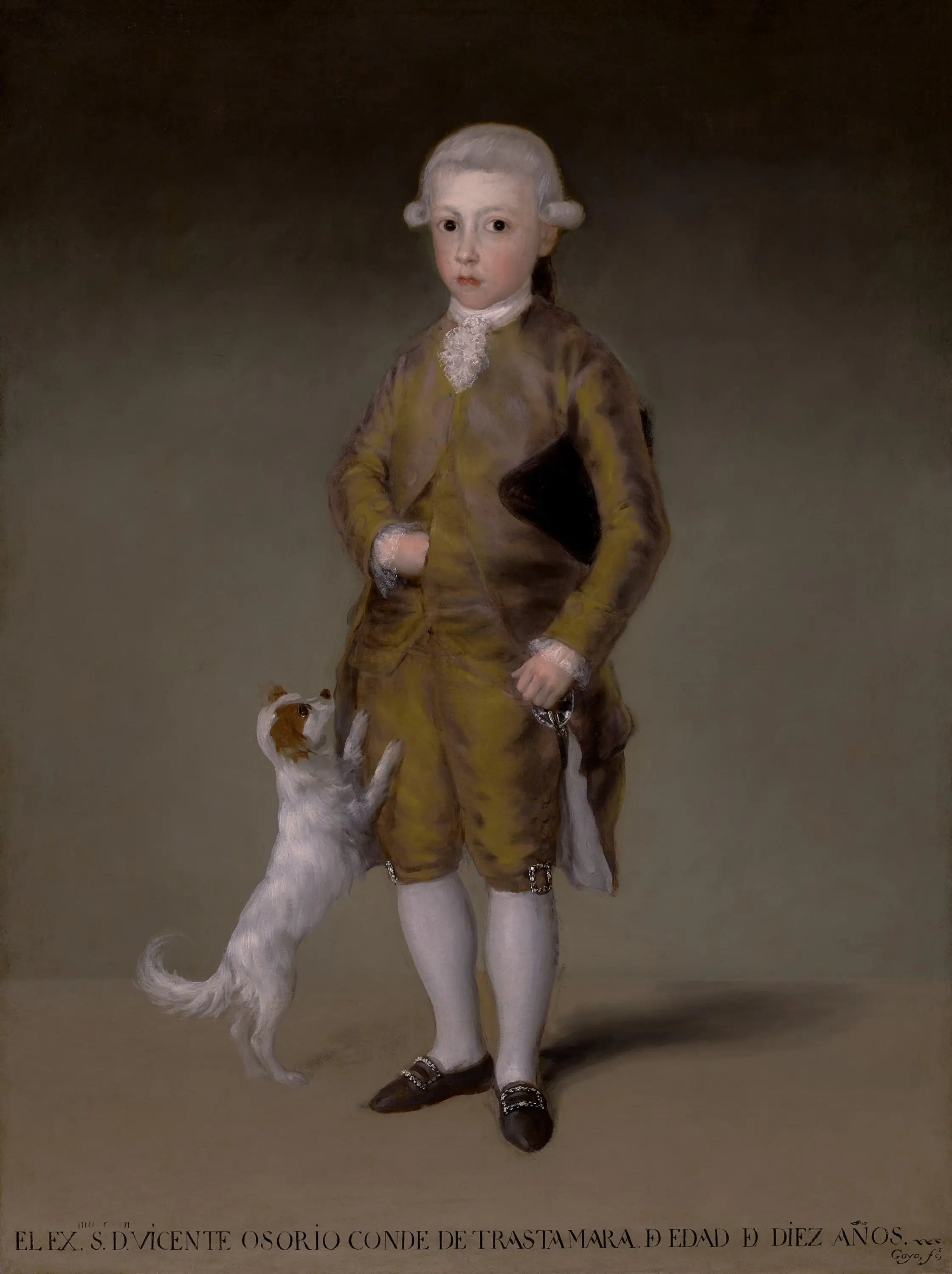 Reproduction du tableau « Vicente Osorio de Moscoso, hrabia Trastamara - Francisco de Goya » par Alpha Reproduction en peinture à l’huile