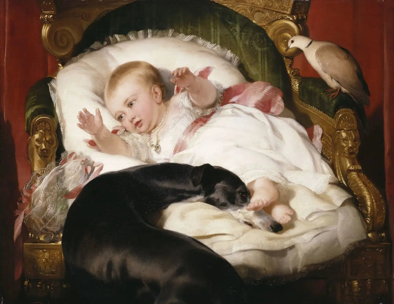 Victoria, principessa reale, con Eos - Edwin Henry Landseer