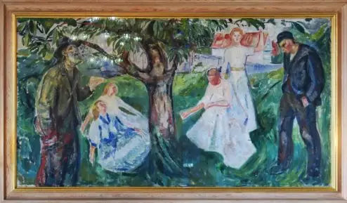 Reproduction du tableau « Vie - Edvard Munch » par Alpha Reproduction en peinture à l’huile