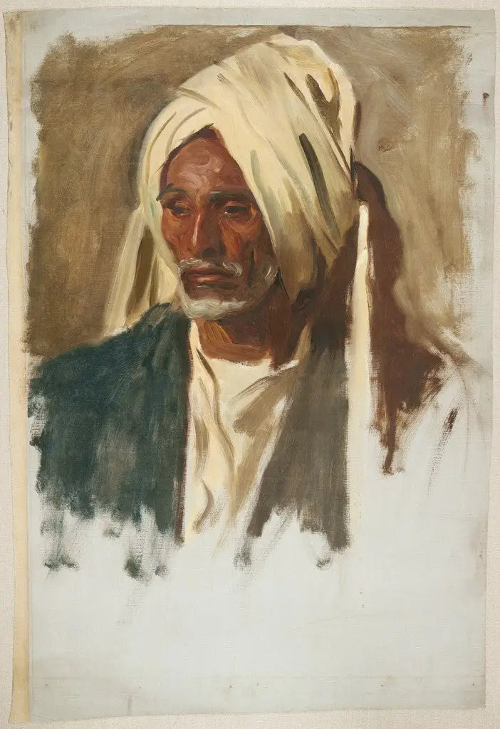 Vecchio uomo con barba bianca - John Singer Sargent