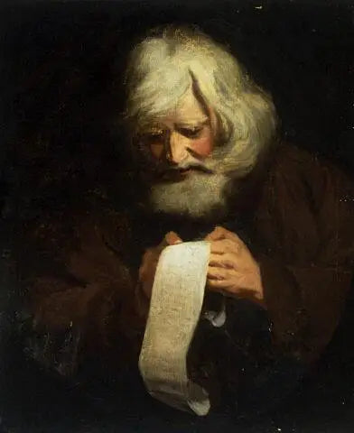 Vecchio uomo che legge - Joshua Reynolds