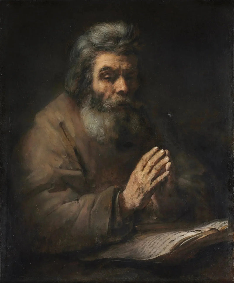 Un uomo anziano in preghiera - Rembrandt