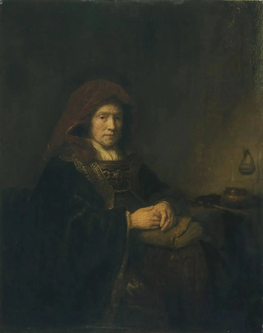 Vecchia donna con occhiali - Rembrandt
