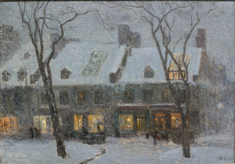 Vecchie case a Montreal - Maurice Galbraith Cullen
