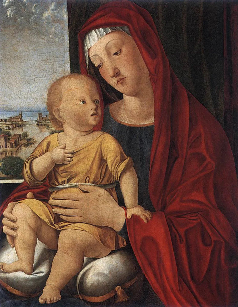 Vergine con Bambino - Alvise Vivarini