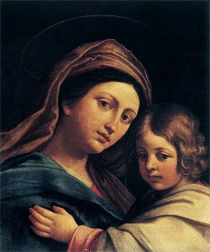 Vergine con Bambino - Annibale Carracci