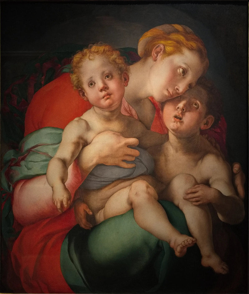 Vergine con il Bambino con il piccolo san Giovanni - Pontormo