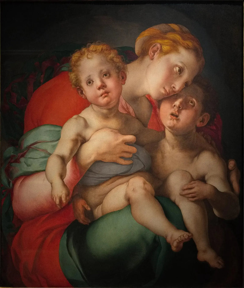 Vergine con il Bambino con il piccolo san Giovanni - Pontormo