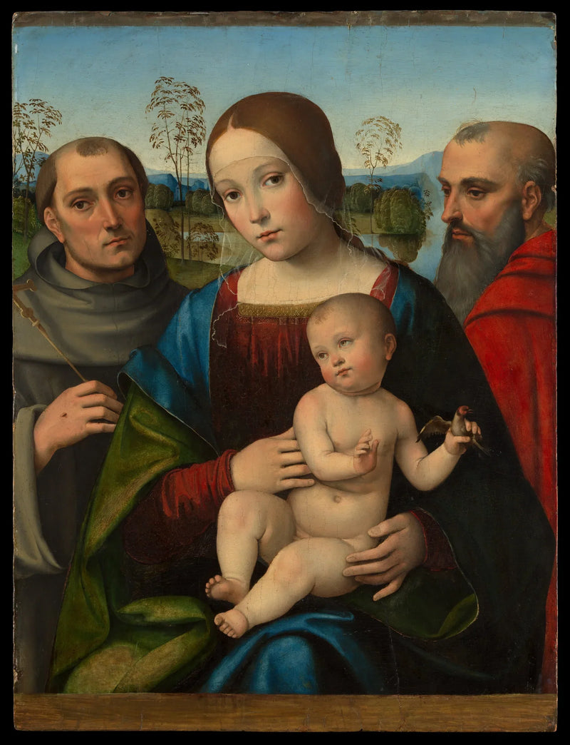 Vergine con il Bambino con i santi Francesco e Gerolamo