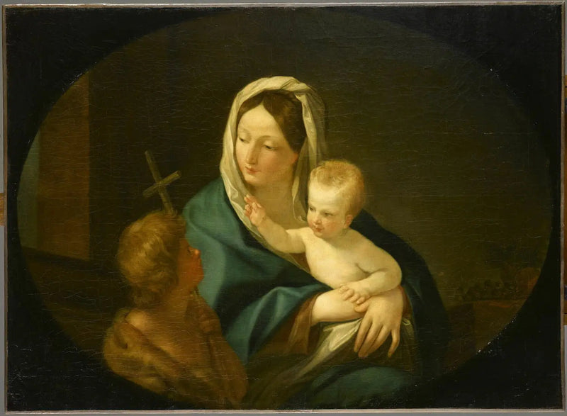 Vergine con Bambino e San Giovanni Battista - Guido Reni