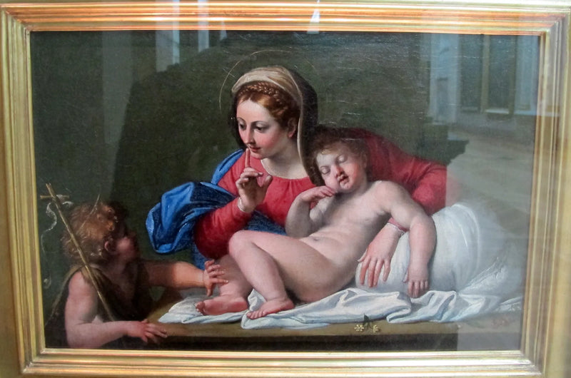 Vergine con il Bambino con san Giovanni - Domenichino