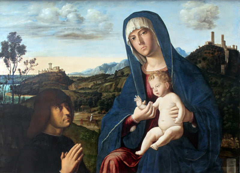 Vergine con il Bambino e un donatore - Cima da Conegliano