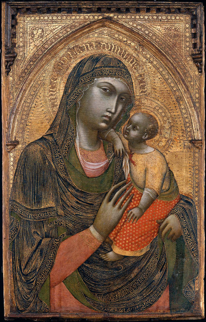 Vergine con Bambino - Barnaba da Modena