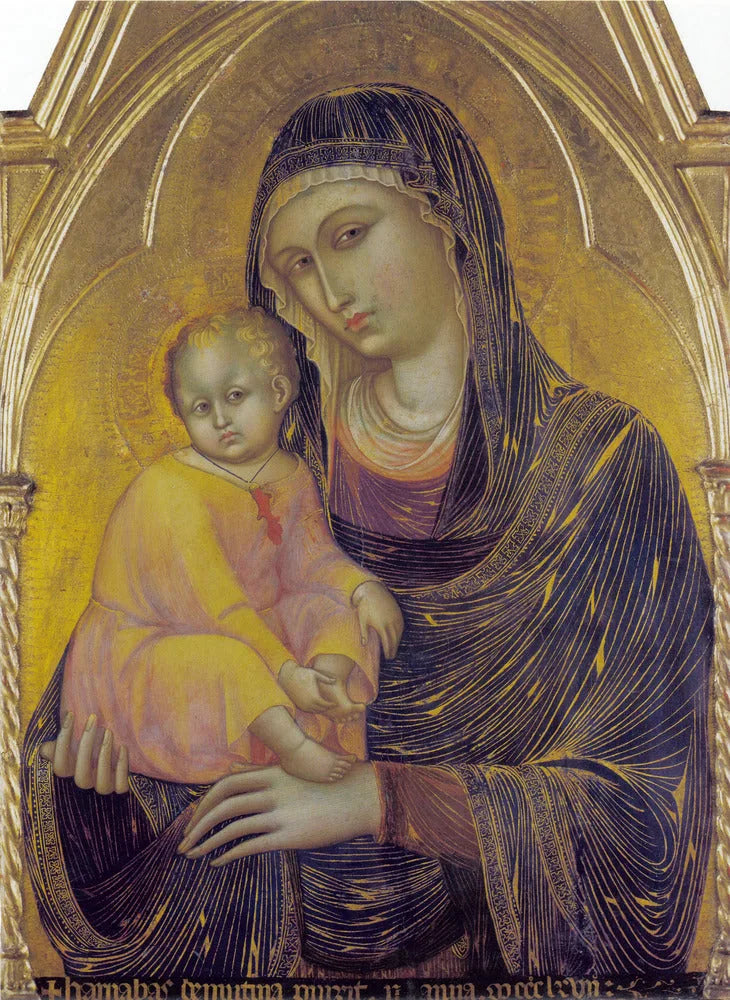 Vergine con Bambino - Barnaba da Modena