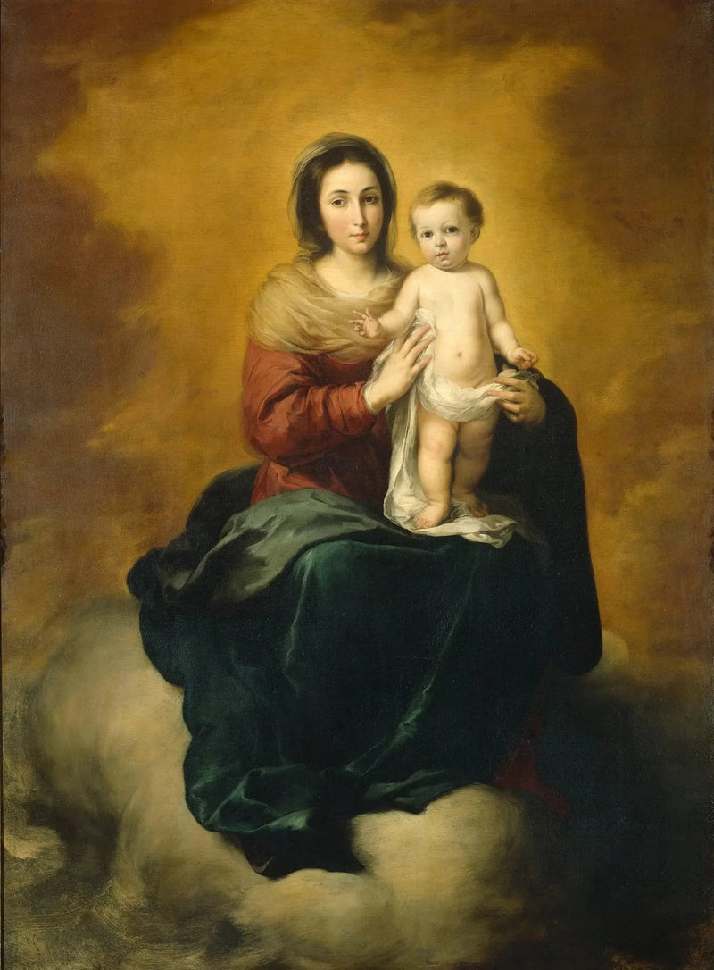 Vergine con Bambino - Bartolomé Esteban Murillo