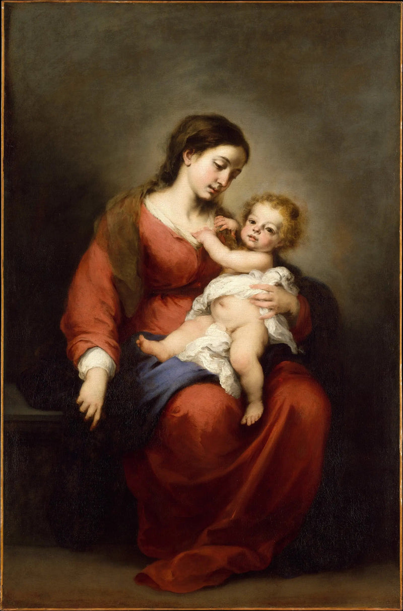 Vergine con Bambino - Bartolomé Esteban Murillo
