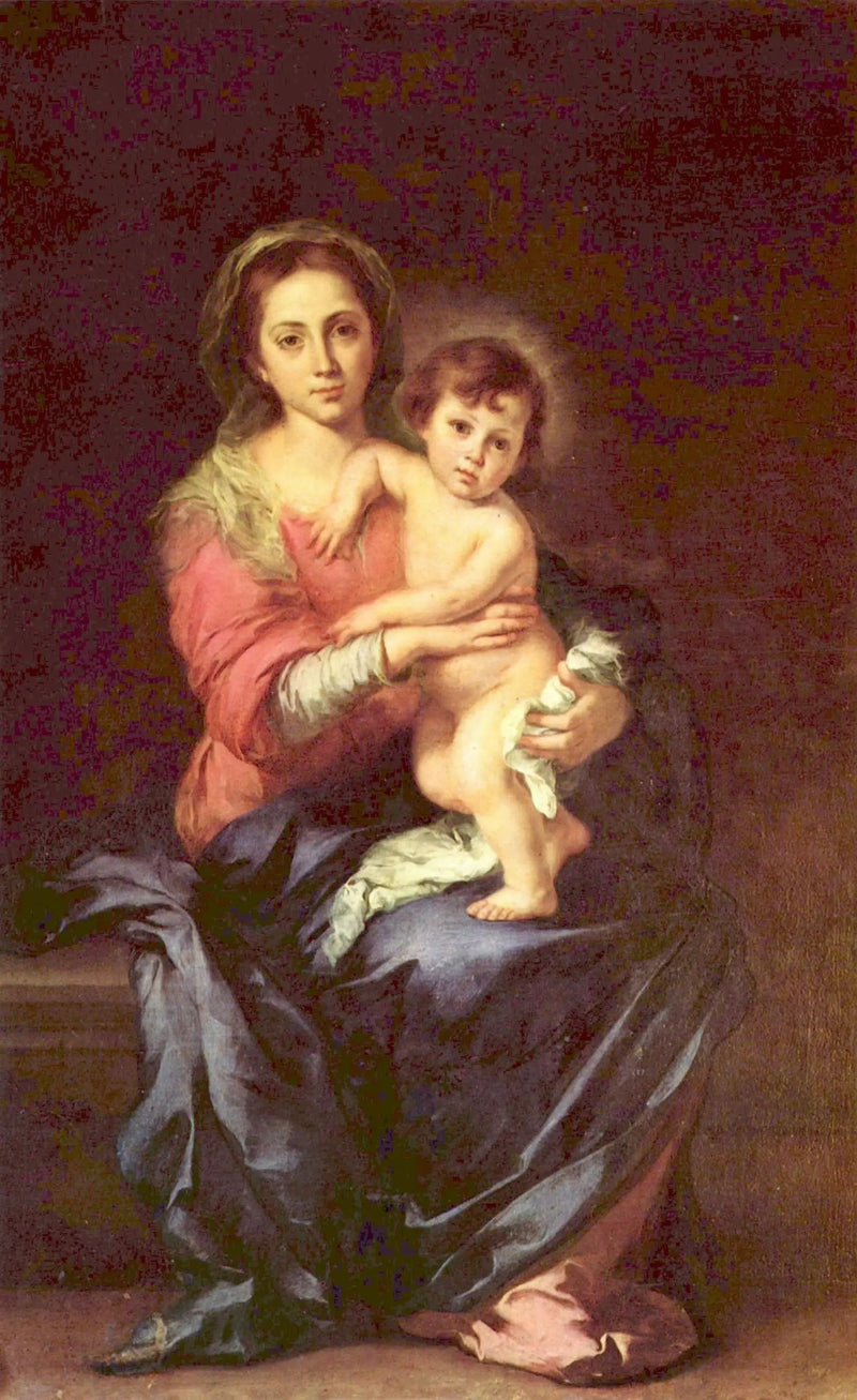 Vergine con Bambino - Bartolomé Esteban Murillo