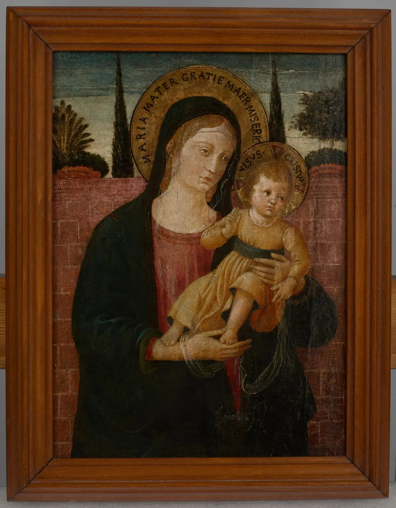 Vergine con Bambino - Benozzo Gozzoli