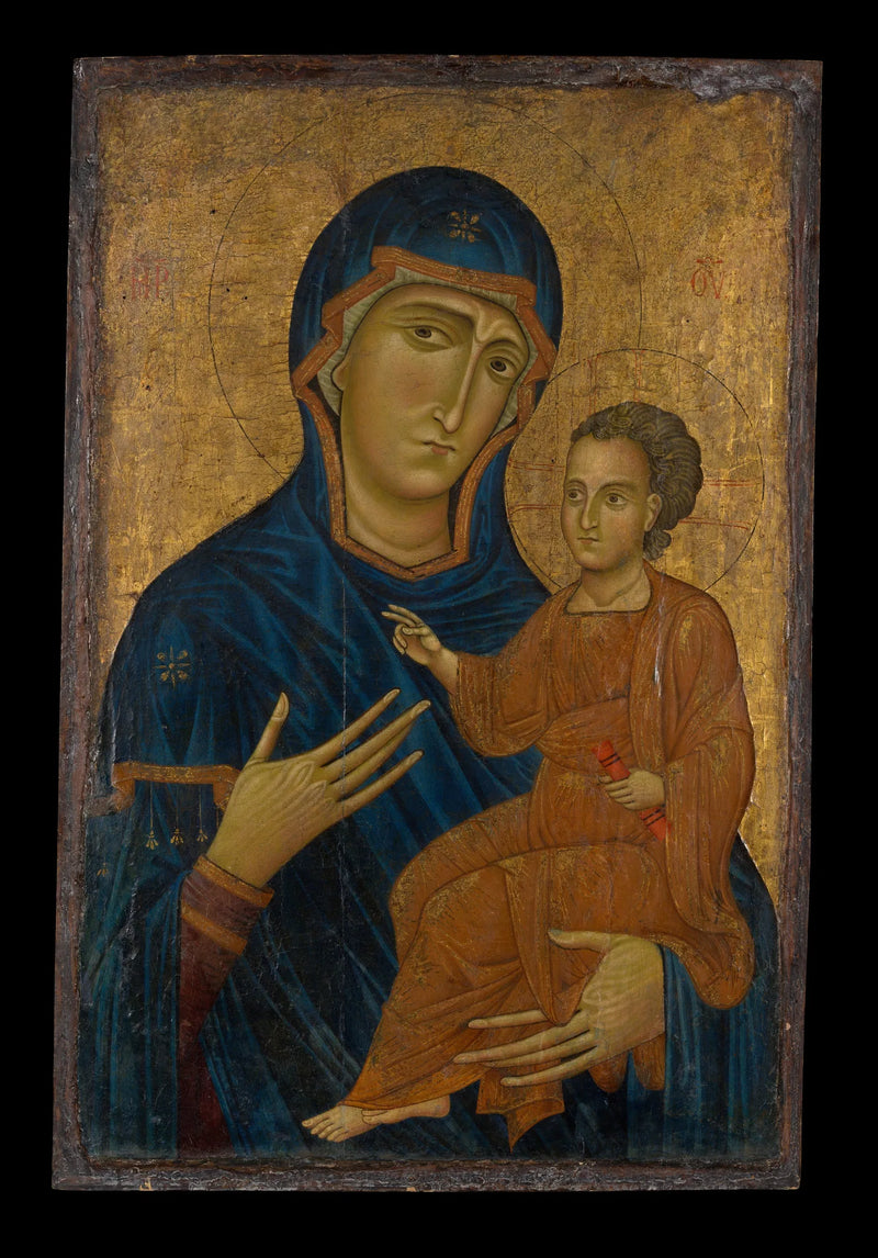 Vergine con Bambino - Berlinghiero Berlinghieri