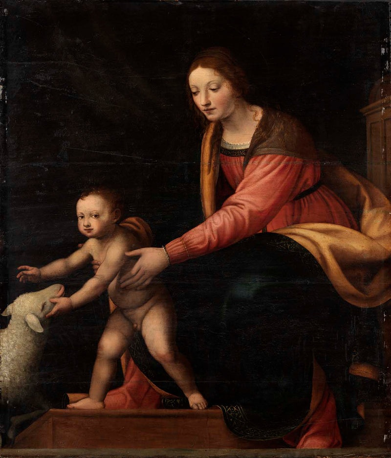 Vergine con Bambino - Bernardino Luini