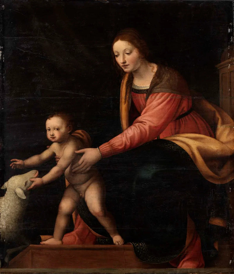 Vergine con Bambino - Bernardino Luini