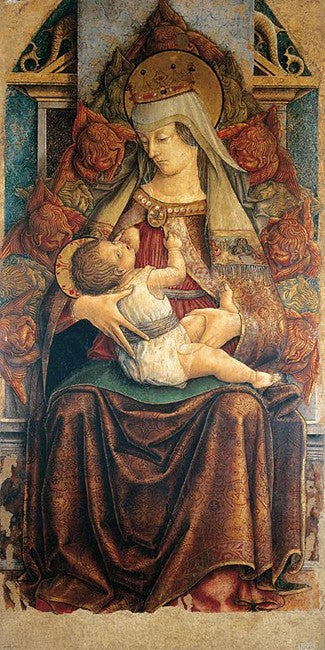 Vergine con Bambino - Carlo Crivelli