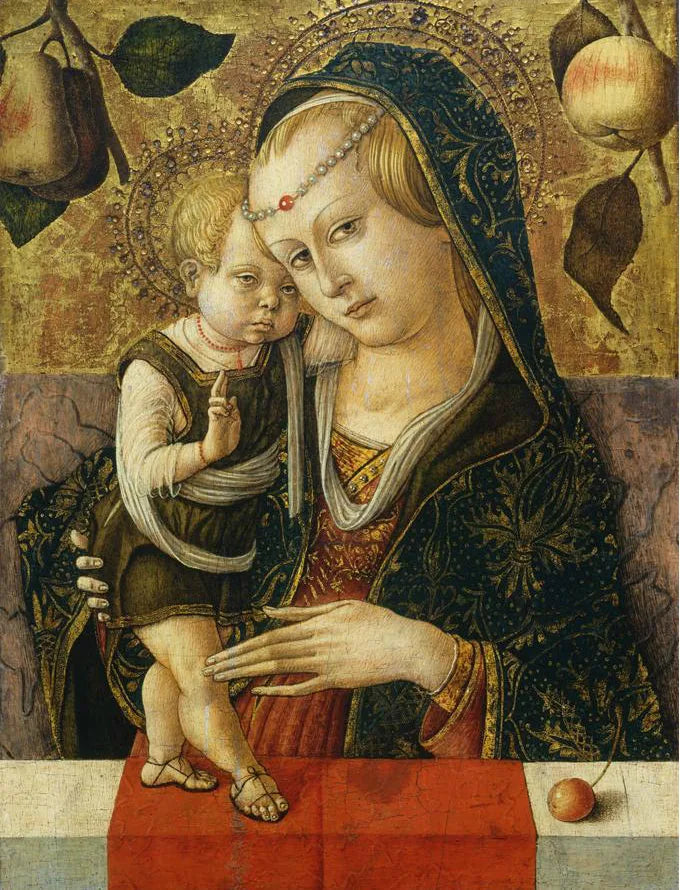 Vergine con Bambino - Carlo Crivelli