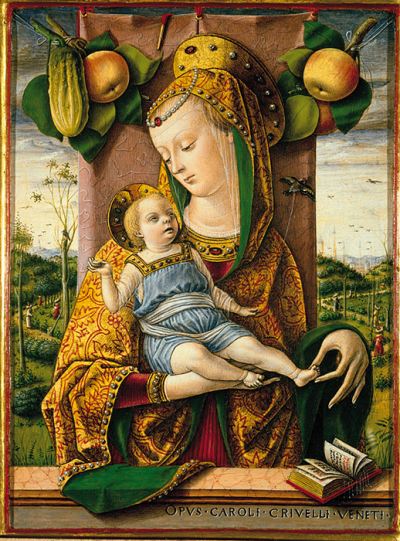 Vergine con Bambino - Carlo Crivelli