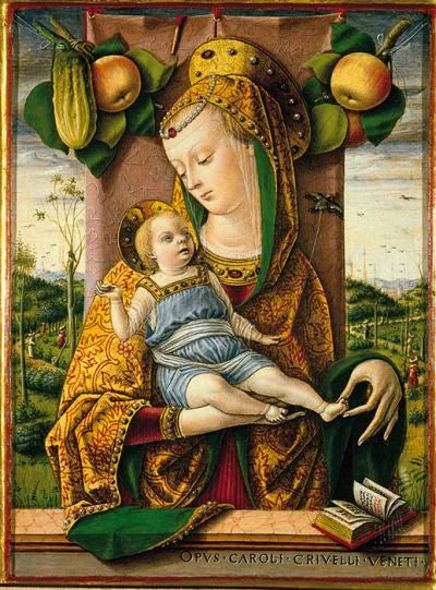 Vergine con Bambino - Carlo Crivelli