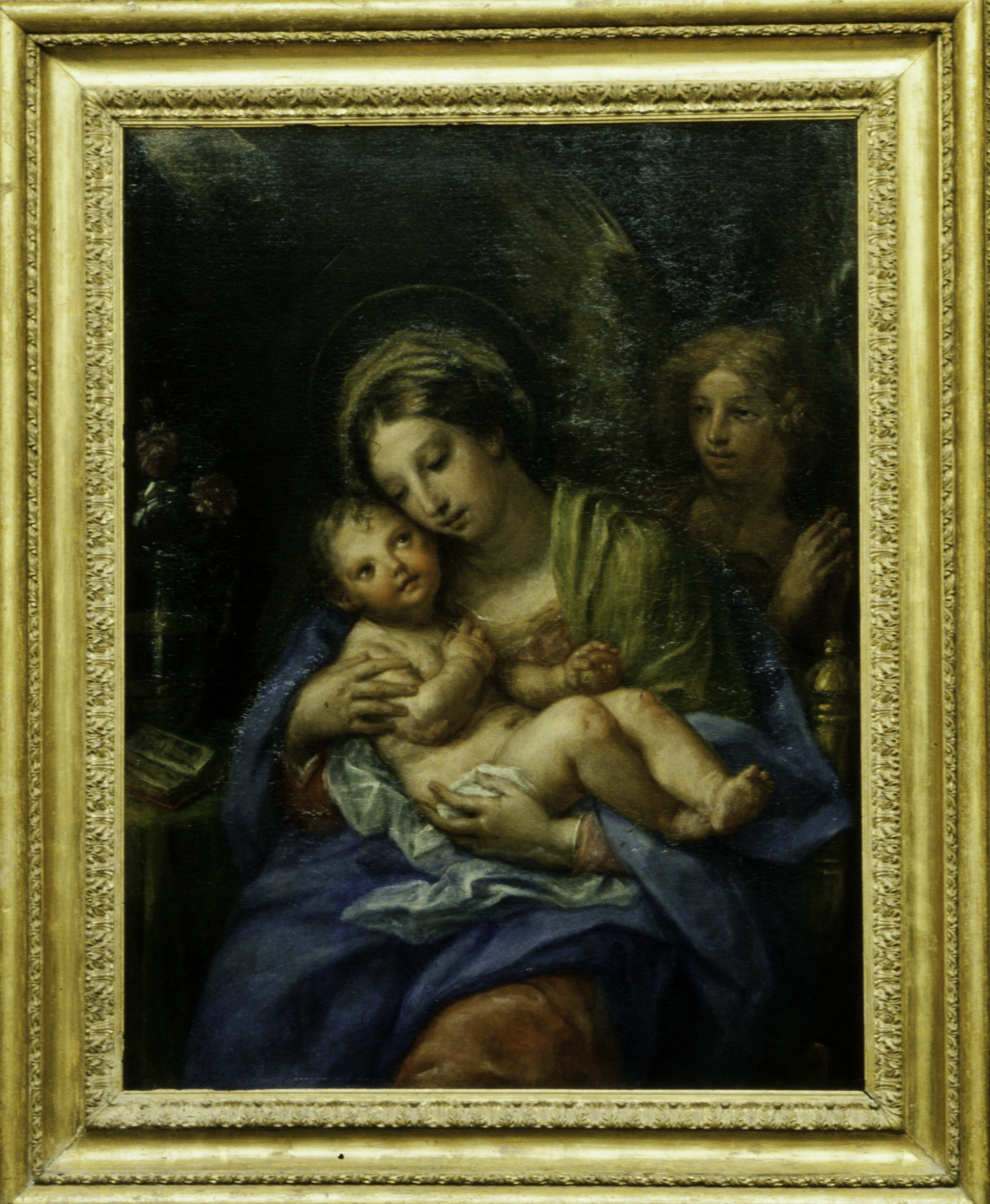 Vierge à l'Enfant - Carlo Maratta image 1 copie peinte à la main à l’huile