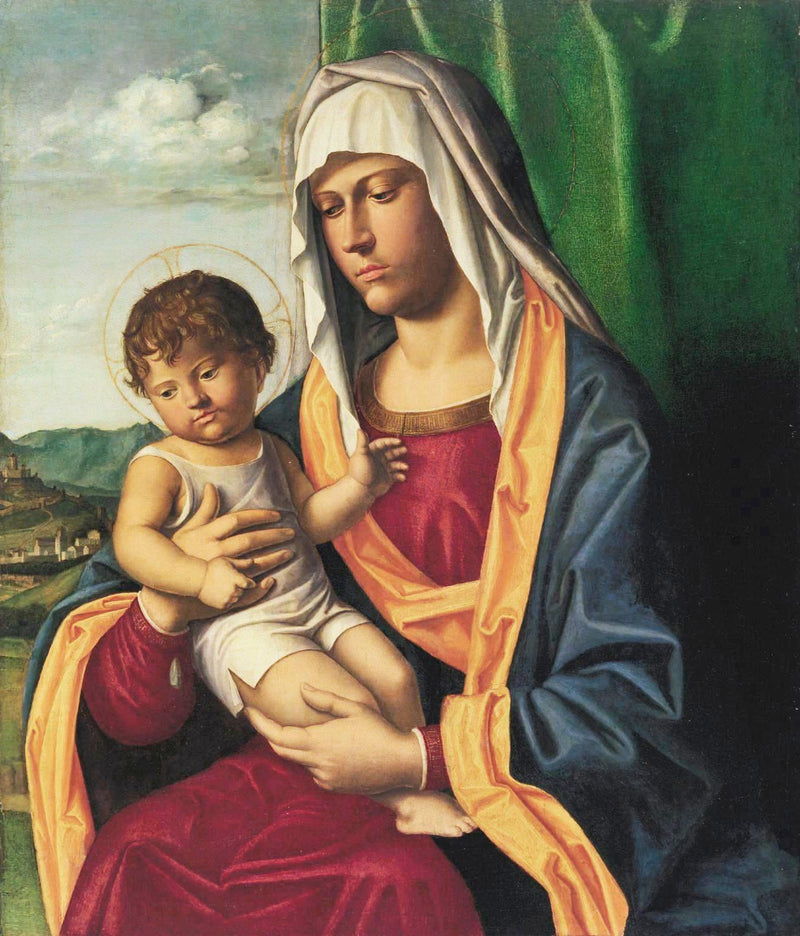 Vergine con il Bambino. - Cima da Conegliano