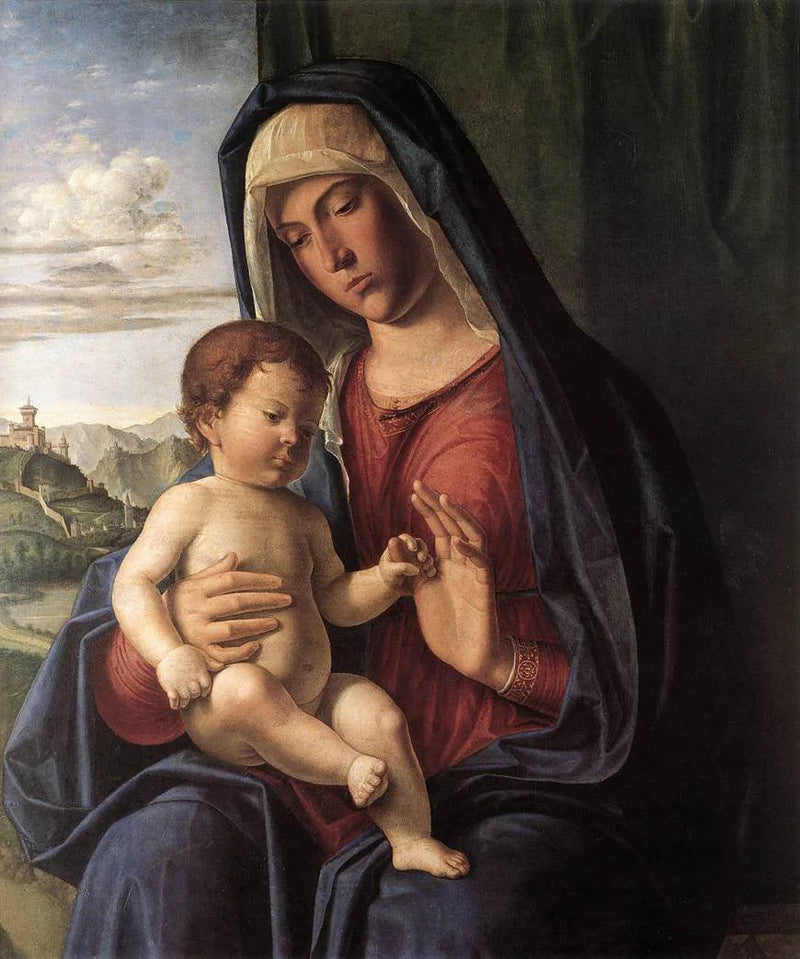 Vergine con Bambino. - Cima da Conegliano