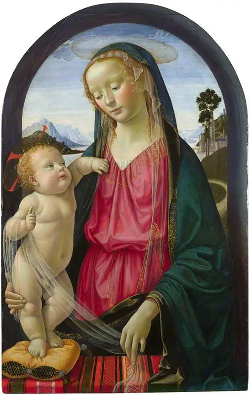 Vergine con Bambino - Domenico Ghirlandaio