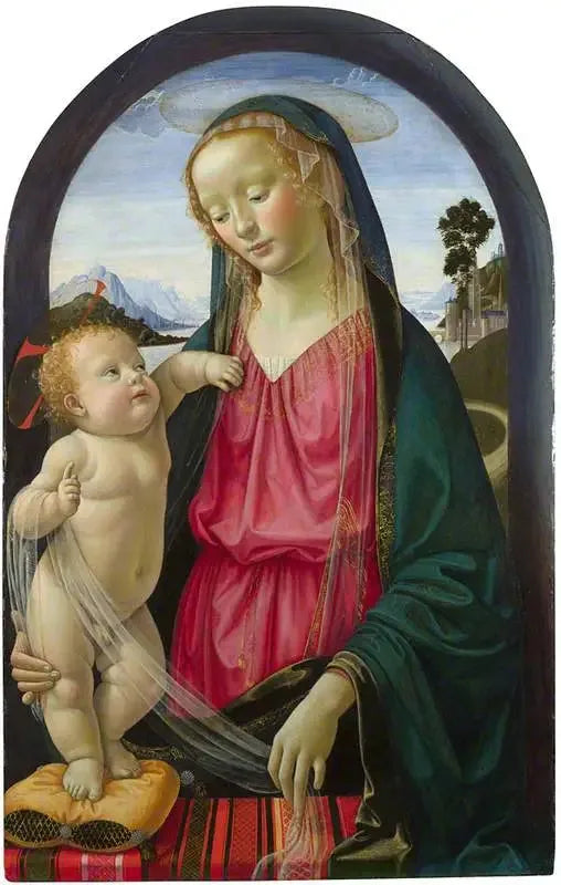 Vergine con Bambino - Domenico Ghirlandaio