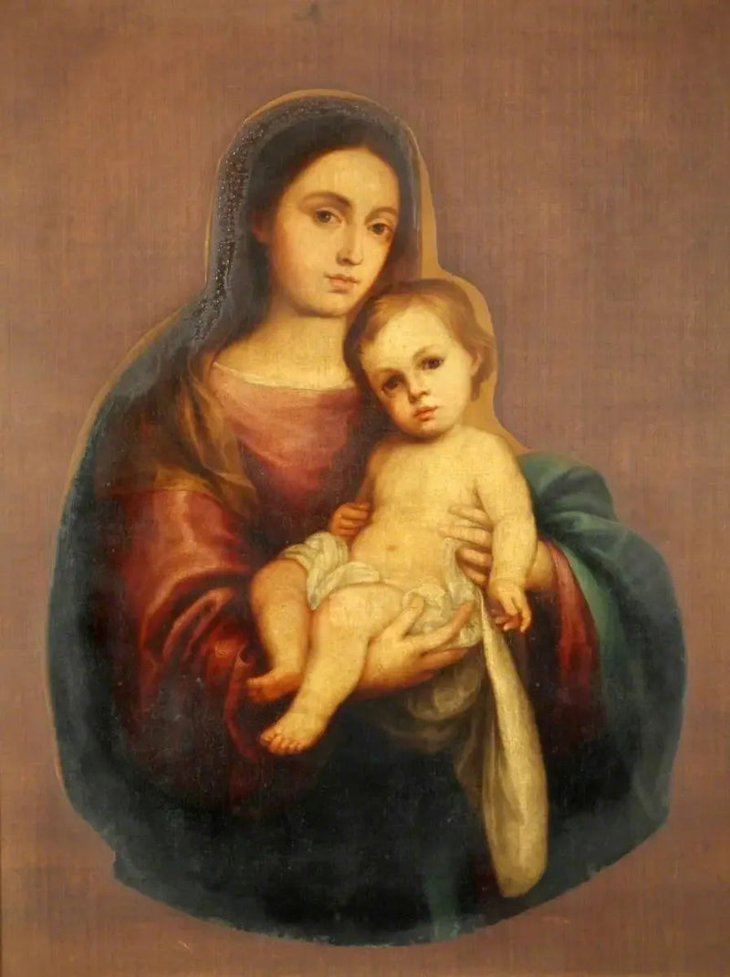 Vergine con Bambino in gloria - Bartolomé Esteban Murillo