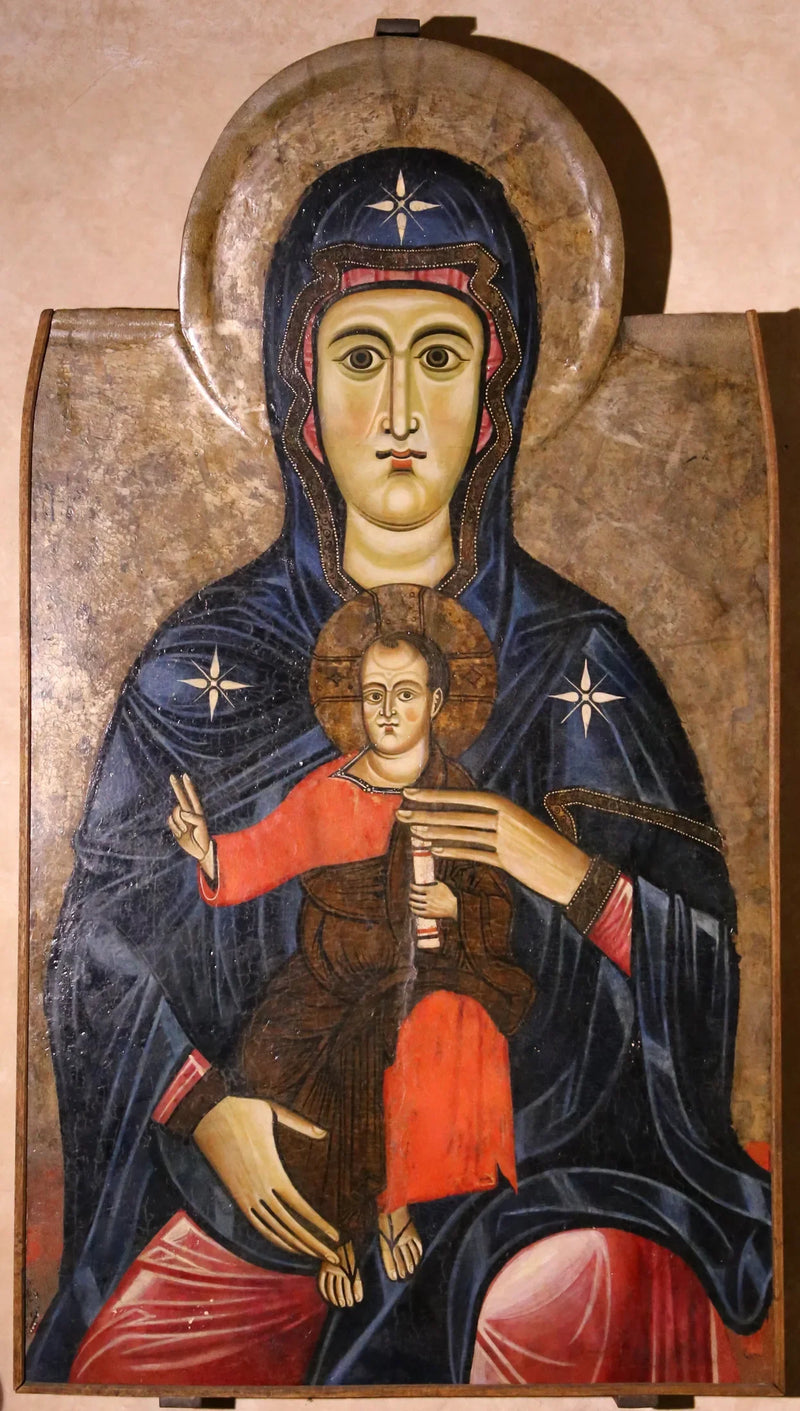 Vergine con Bambino in maestà - Maestro del Crocifisso del Bigallo