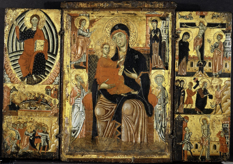 Vergine con Bambino in maestà - Master of the Magdalen