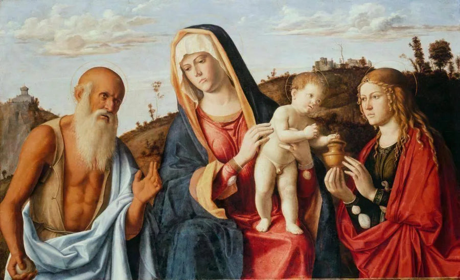 Vergine con il Bambino tra i santi Gerolamo e Maria Maddalena - Cima da Conegliano