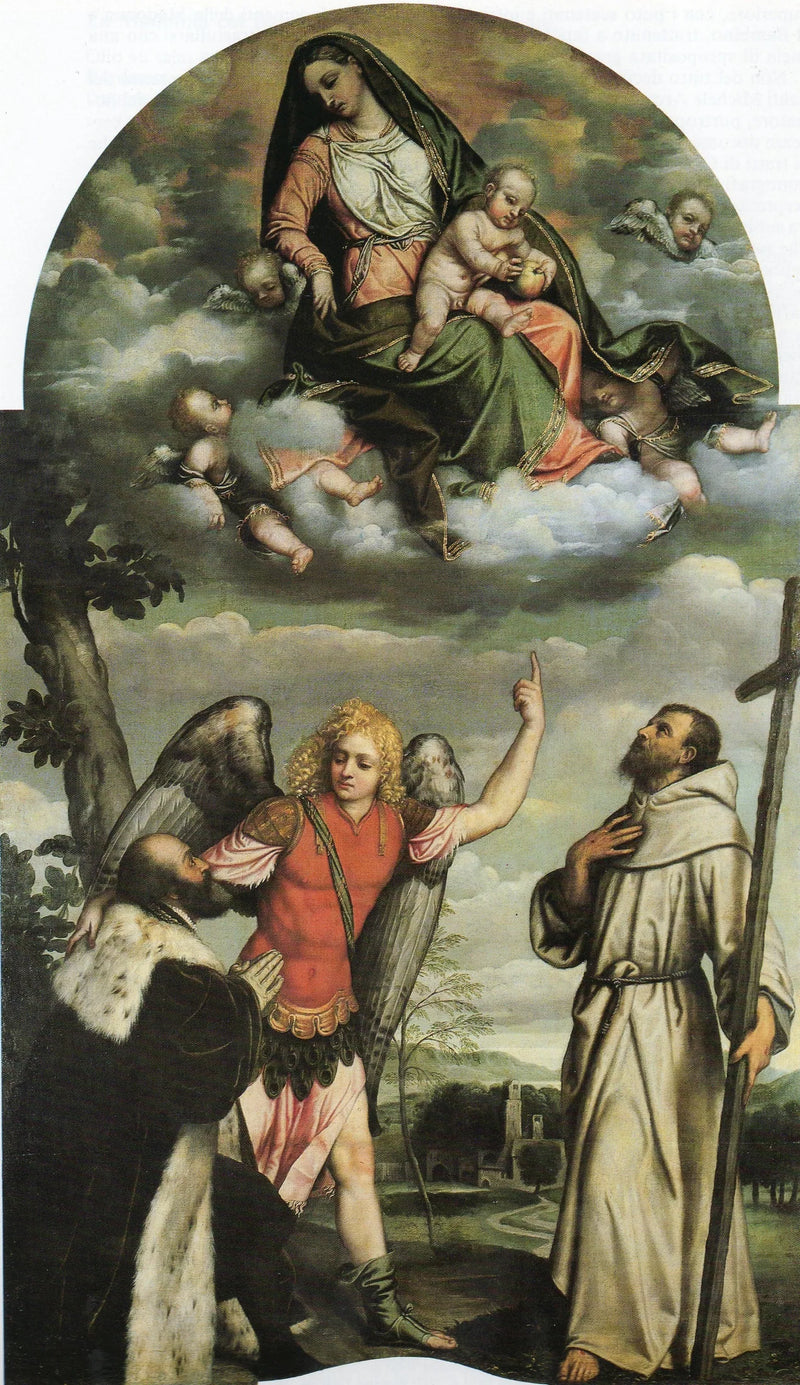 Vergine con il Bambino e santi - Alessandro Bonvicino